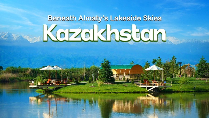 Kazakhstan Beneath Almaty’s Lakeside Skies