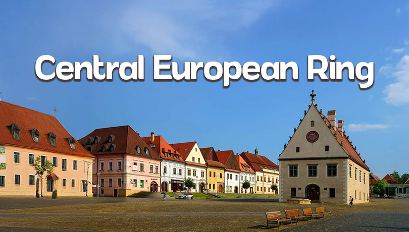 Central European Ring Czechia - Germany - Austria - Hungary - Slovakia